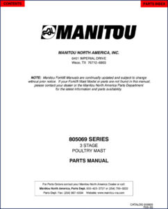 manitou 805069 parts catalog, manitou parts catalog, manitou 805069