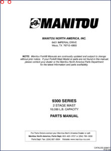 manitou 9300 parts catalog, manitou parts catalog, manitou 9300