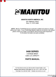 manitou 9400 parts catalog, manitou parts catalog, manitou 9400