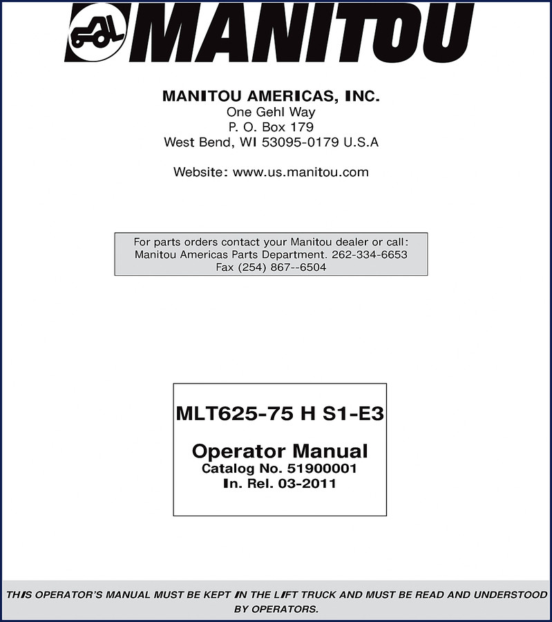 manitou mlt625, manitou manual