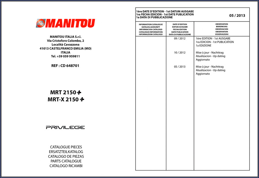 manitou mrt 2150+, mrt, manitou manual, manitou mrt