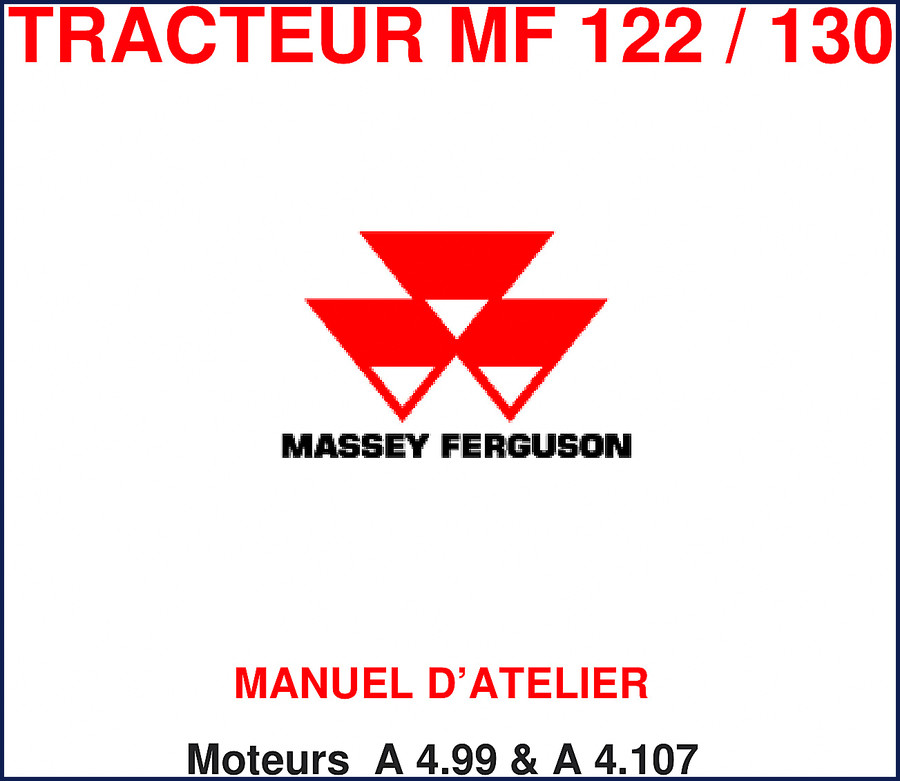 massey ferguson 122, 130 workshop manual, massey ferguson workshop manual, massey ferguson ferguson