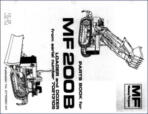 massey ferguson 200b 1975 parts catalog, massey ferguson parts catalog, massey ferguson ferguson