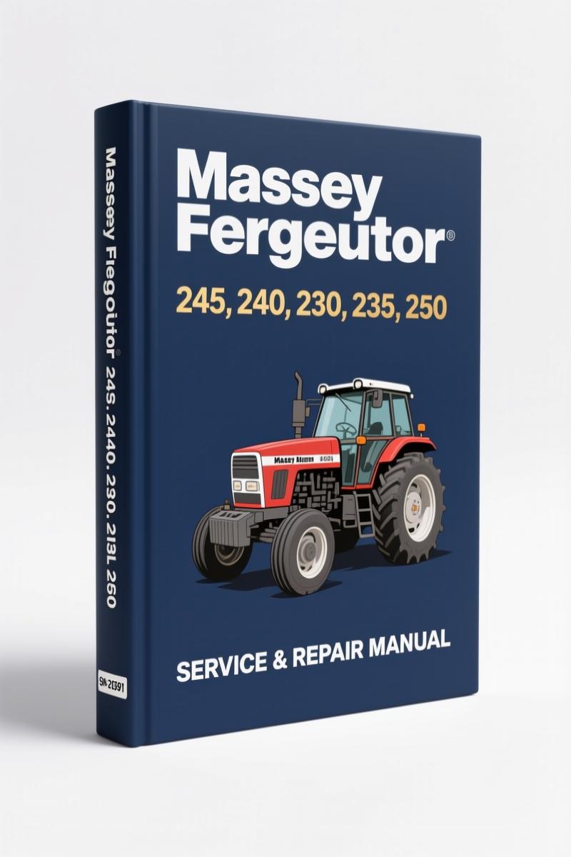 massey ferguson 245, 240, 230, 235, 250 1988, massey ferguson workshop manual, massey ferguson ferguson