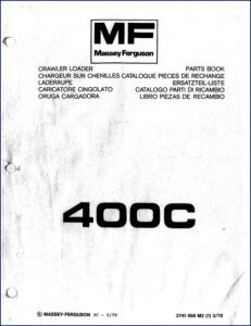 massey ferguson 400c 1978 parts catalog, massey ferguson parts catalog, massey ferguson ferguson