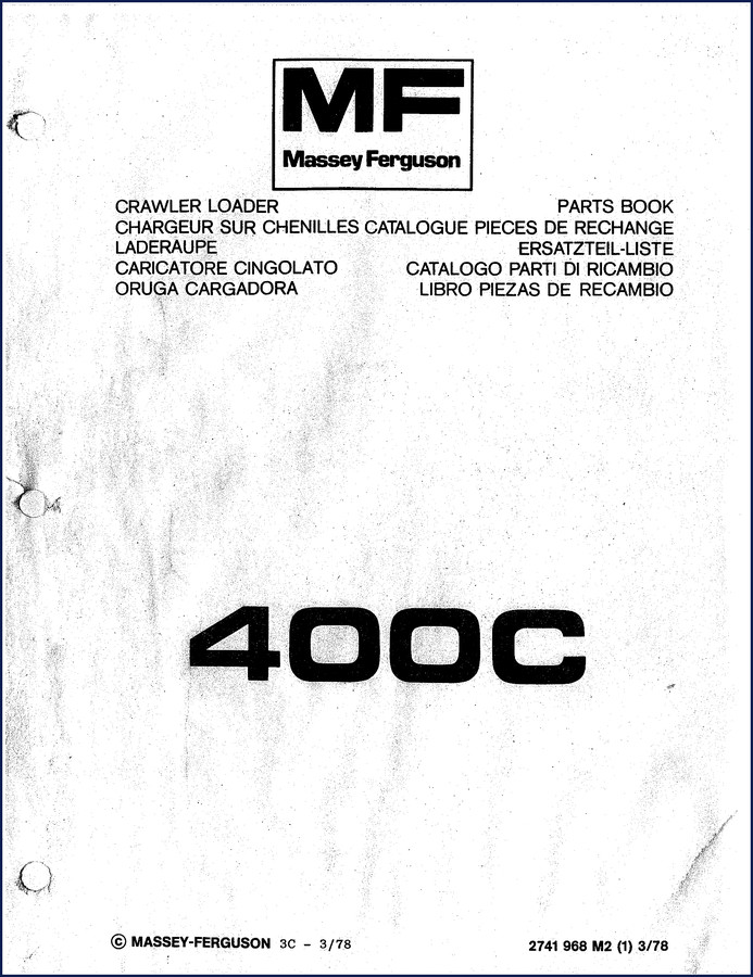 massey ferguson 400c 1978 parts catalog, massey ferguson parts catalog, massey ferguson ferguson