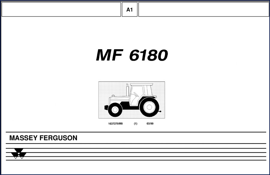 massey ferguson 6180 1999 technical manual, massey ferguson manual, massey ferguson ferguson