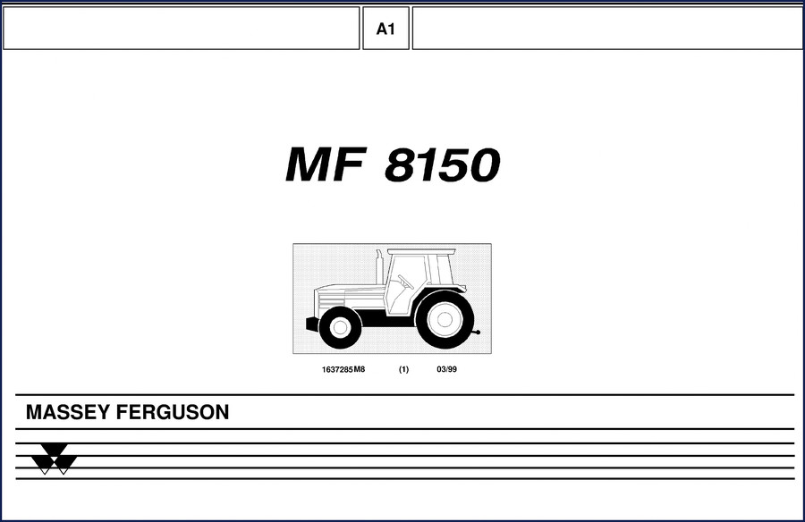 massey ferguson 8150 1999 technical manual, massey ferguson manual, massey ferguson ferguson