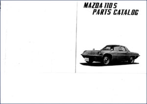 mazda 110 parts catalog, mazda parts catalog, mazda 110