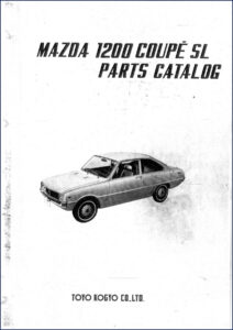 mazda 1200 parts catalog, mazda parts catalog, mazda 1200