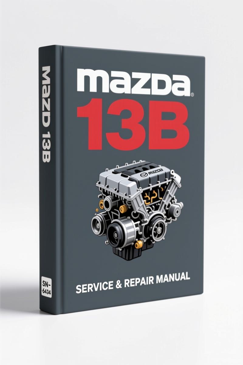 mazda 13b technical manual, mazda manual, mazda 13b