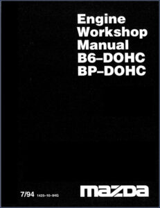 mazda b6, bp 1994 workshop manual, mazda workshop manual, mazda b6,