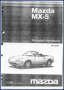 mazda mx, mazda manual