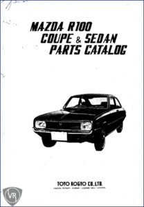 mazda r100 parts catalog, mazda parts catalog, mazda r100