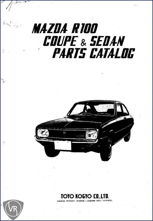 mazda r100 parts catalog, mazda parts catalog, mazda r100