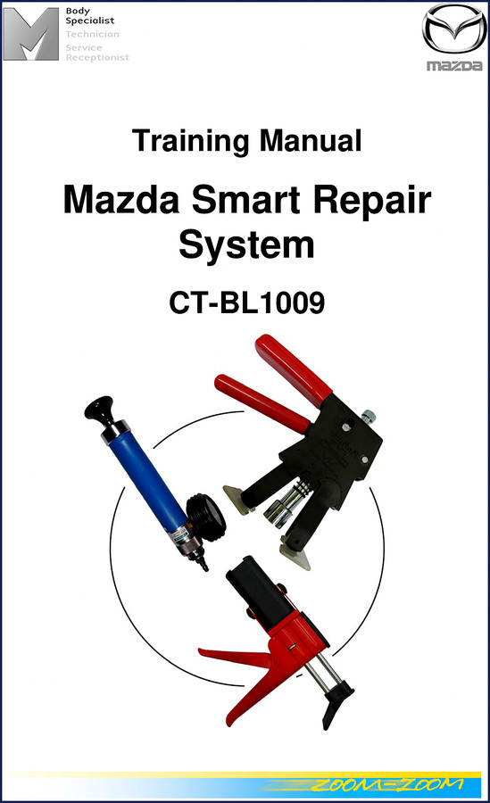 mazda smart repair system training manual, mazda manual, mazda smart
