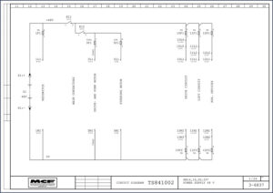 mcf rb14 rb16 rb20 rb25 electrical schematic, mcf manual, mcf rb14