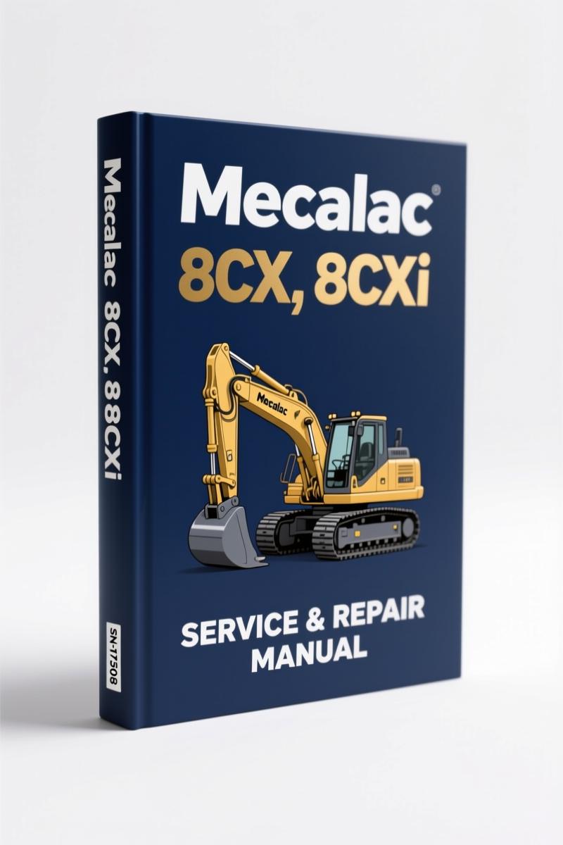 mecalac 8cx, 8cxi 1992 parts catalog, mecalac parts catalog, mecalac 8cx,