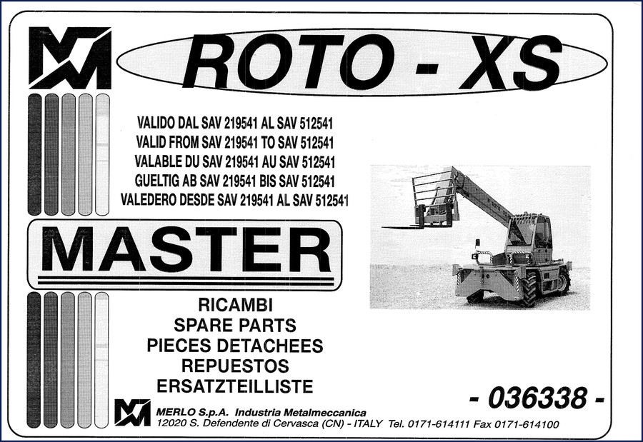 merlo p 25.11, p 30.13 parts catalog, merlo parts catalog, merlo p