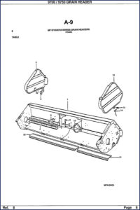 hmf 9700, 9750 parts catalog, hmf parts catalog, hmf 9700,