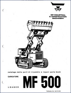 hmf mf 500 1968 parts catalog, hmf parts catalog, hmf mf