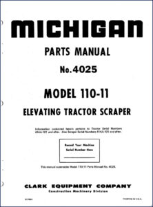 michigan 110, michigan manual