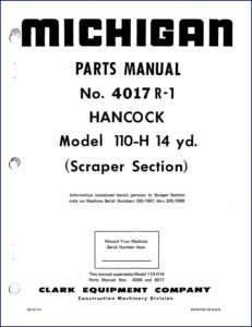 michigan 110, michigan manual
