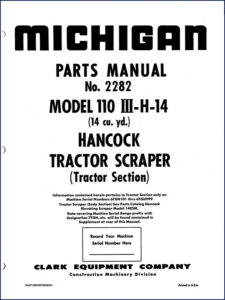 michigan 110 iii, michigan manual, michigan 110