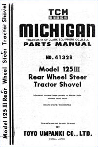 michigan 125 iii 1972 parts catalog, michigan parts catalog, michigan 125