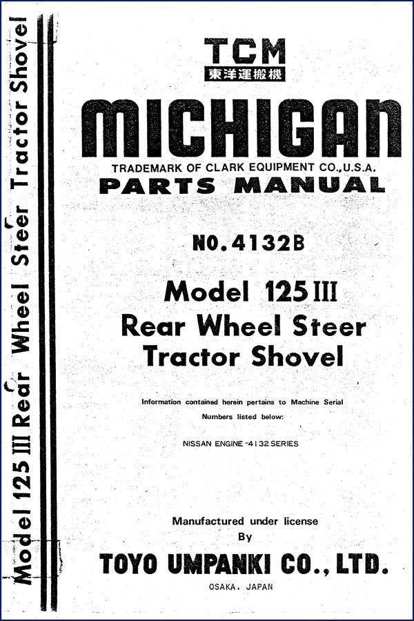 michigan 125 iii 1972 parts catalog, michigan parts catalog, michigan 125