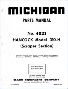 michigan 310, michigan manual