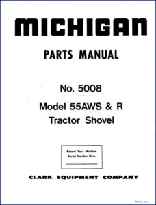 michigan 55aws, 55r parts catalog, michigan parts catalog, michigan 55aws,