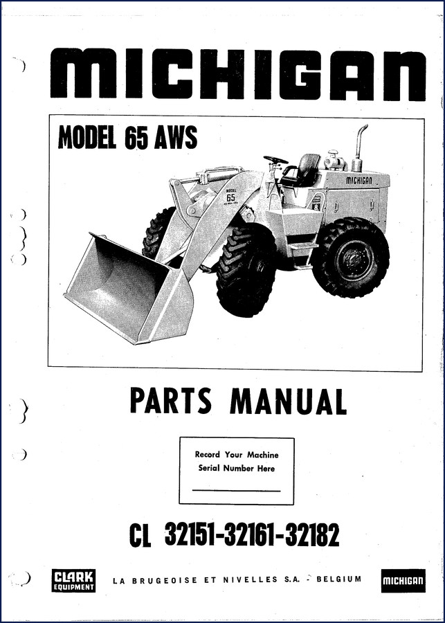 michigan 65 aws parts catalog, michigan parts catalog, michigan 65