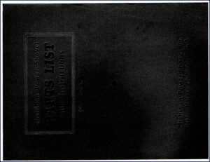 michigan power shovel 101, 125, au, an, 126, michigan power shovel parts catalog, michigan power shovel power
