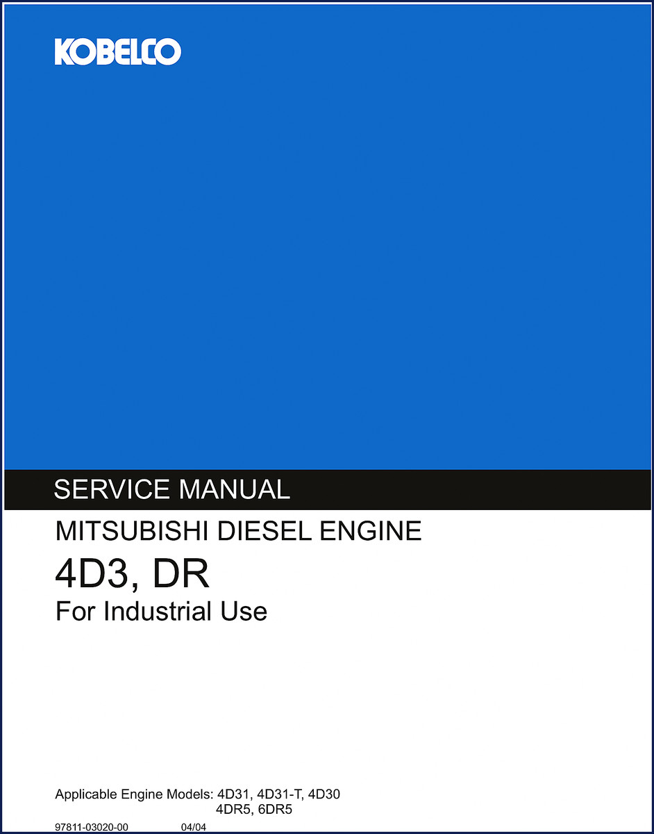 mitsubishi 4d31, 4d31, mitsubishi manual, mitsubishi 4d31,