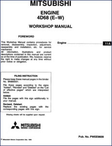 mitsubishi 4d68 1996 workshop manual, mitsubishi workshop manual, mitsubishi 4d68