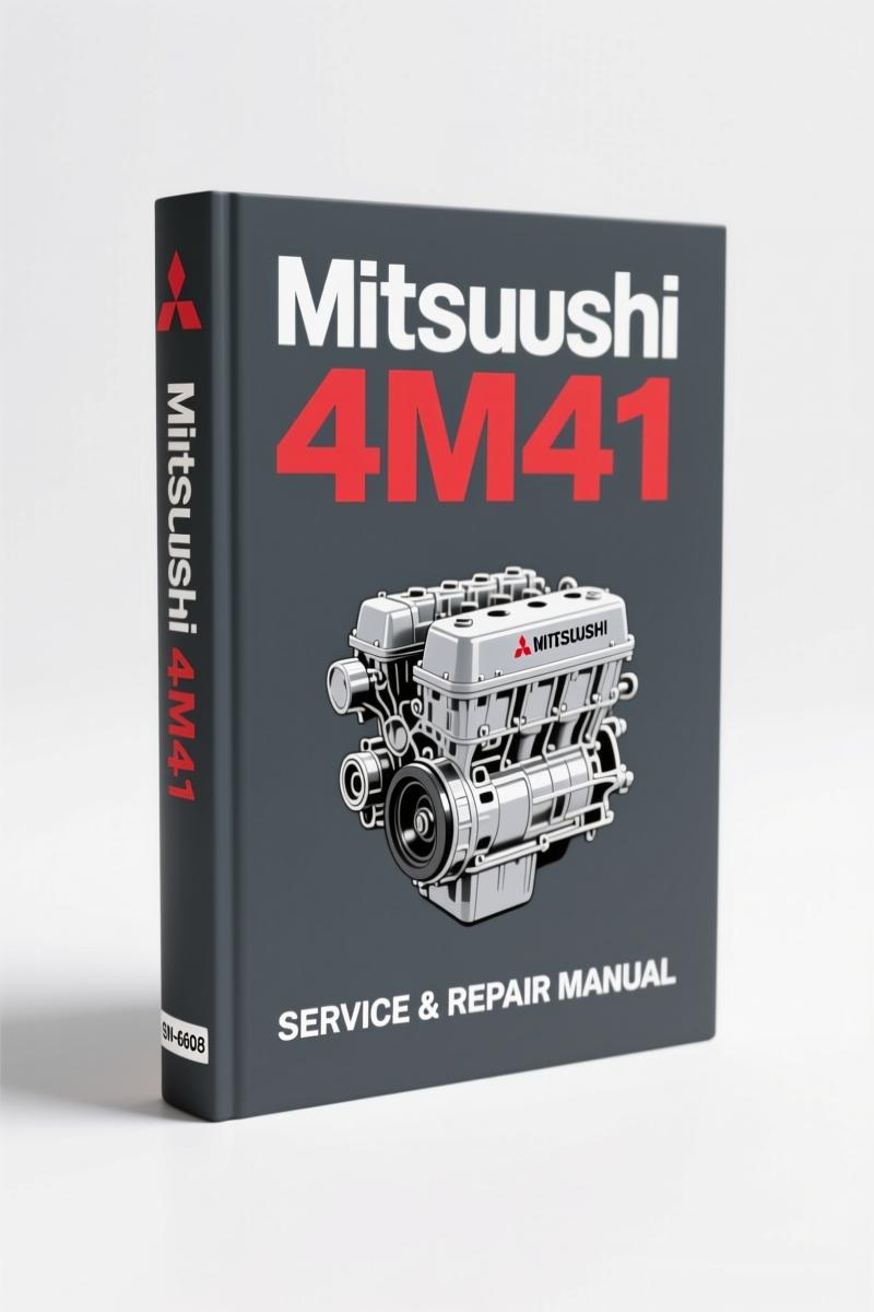 mitsubishi 4m41 2000 service manual, mitsubishi service manual, mitsubishi 4m41