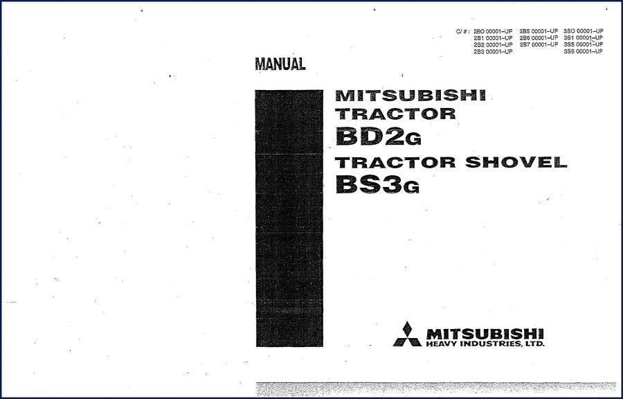 mitsubishi bd2g bs3g operators manual, mitsubishi manual, mitsubishi bd2g