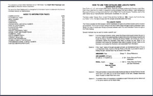 mitsubishi mirage, colt, eagle, dodge, summit 1991 parts, mitsubishi parts catalog, mitsubishi mirage,