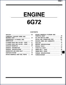 mitsubishi diamante service manual, mitsubishi service manual, mitsubishi diamante