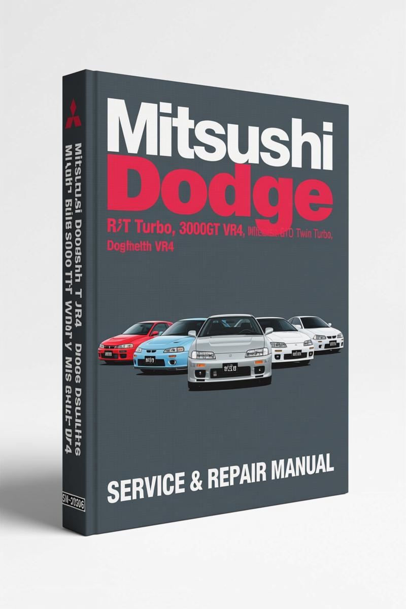 mitsubishi dodge stealth r/t turbo 3000gt vr4 gto, mitsubishi service manual, mitsubishi dodge