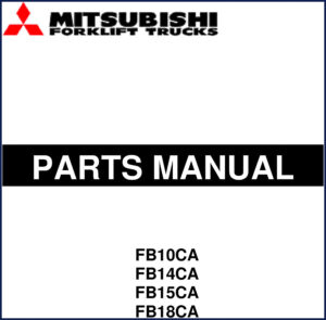 mitsubishi fb10ca, mitsubishi manual