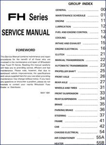 mitsubishi fuso fh series 1991 service manual, mitsubishi fuso service manual, mitsubishi fuso fuso