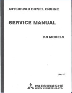 mitsubishi k3 1986 service manual, mitsubishi service manual, mitsubishi k3