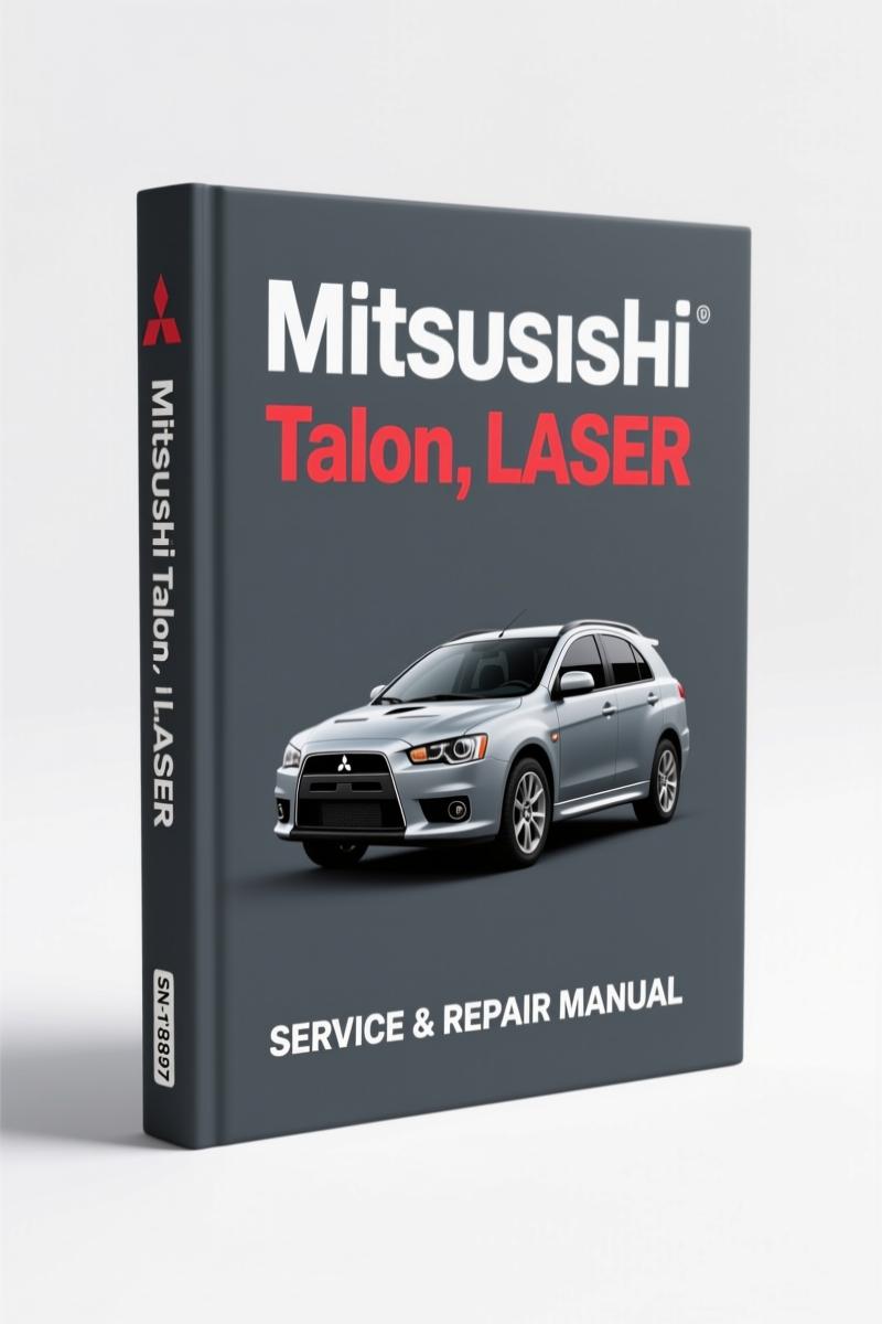 mitsubishi talon, laser 1992 service manual, mitsubishi service manual, mitsubishi talon,