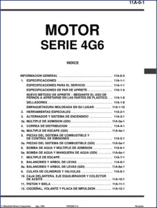 mitsubishi motors 4g63, 4g64 1998 technical manual, mitsubishi motors manual, mitsubishi motors motors