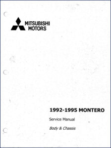 mitsubishi montero 1994 service manual, mitsubishi motors service manual, mitsubishi motors montero