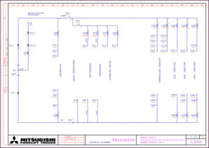 mitsubishi rb14n rb16n rb16nh rb16nc rb20nh 2005 wiring, mitsubishi wiring diagram, mitsubishi rb14n