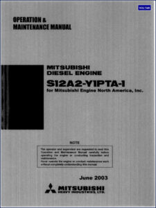 mitsubishi s12a2, mitsubishi manual