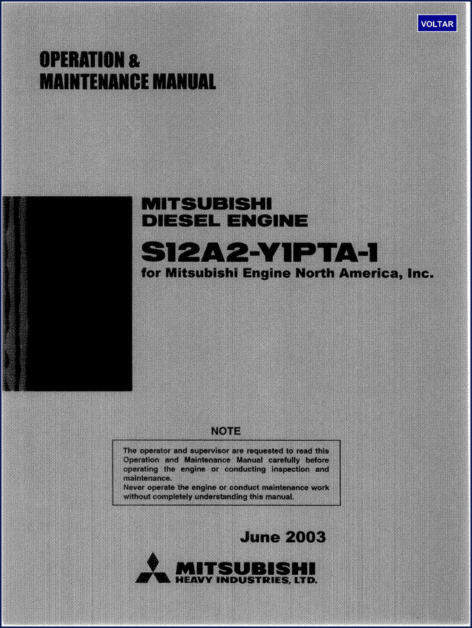 mitsubishi s12a2, mitsubishi manual